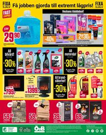 ÖoB annonsblad vecka 43 Sida 12: Colgate munvård €30,00, Dekorationsbrasa med värme xl €1.399,00