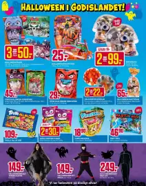 ÖoB annonsblad vecka 43 Sida 2: Yums halloween godispåse €45,00, Yums halloween godispåse €29,00
