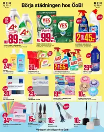ÖoB annonsblad vecka 43 Sida 9: Effekt doftblock €10,00, Duck toalettren göring €19,90