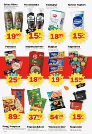 Pekås reklamblad vecka 43 Sida 2: Ideal makaroner €18,99, Gorby's Pirog/Panpizza €89,00