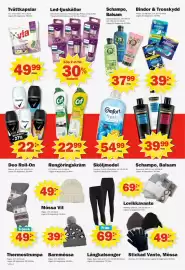 Pekås reklamblad vecka 43 Sida 6: Rexona €22,00, Schampo, Balsam €45,99