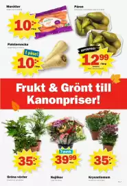 Pekås reklamblad vecka 43 Sida 7: Päron €12,99, Morötter €10,00