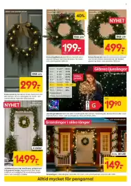 Rusta reklamblad vecka 43 Sida 7: Inom- och utomhusbruk Inom- och utomhusbruk 40% Inom- och utomhusbruk 046 cm NYHET 055 cm