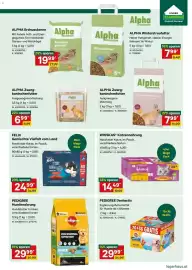 Lagerhaus Flugblatt Seite 11: Felix Gemischte Vielfalt vom Land €24,99, WHISKAS Katzennahrung €14,49