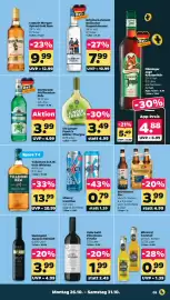 Netto Prospekt woche 44 Seite 11: Mixery Iced Blue €0,79, Die jungen Frank'n Müller-Thurgau €3,49