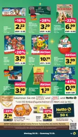 Netto Prospekt woche 44 Seite 17: Ferrero Rocher €3,49, Dr. Quendt Dresdner Kirsch Harmonie €3,99