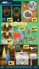 Netto Prospekt woche 44 Seite 22: LED-Tannenbaum €4,00, Tischdeckchen €1,99