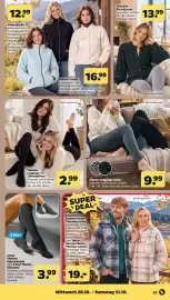 Netto Prospekt woche 44 Seite 27: Thermo-Leggings oder -Strumpfhose €2,99, Fleece-Leggings Curly €9,99