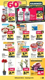 Netto Prospekt woche 44 Seite 33: Radeberger Premium Lachsschinken €2,49, La campagna Gnocchi Classic €1,59