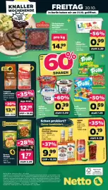Netto Prospekt woche 44 Seite 38: Müller Milchreis €0,39, Lätta Margarine €0,99
