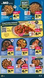 Netto Prospekt woche 44 Seite 4: MEINE FLEISCHEREI Frische Schweine-Minuten-steaks XXL €6,99