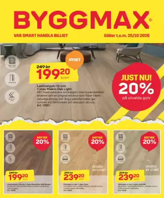 Byggmax (giltig till och med 26-10)