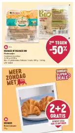 Delhaize folder week 43 Pagina 17: Delhaize of Delhaize bio pitabroodjes €1,32