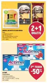Delhaize folder week 43 Pagina 21: Actimel Drinkyoghurt €6,44, Brugge, nazareth of eigen bodem kaas €7,50