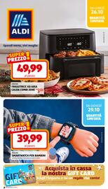 Volantino ALDI settimana 44 Pagina 34: Friggitrice ad aria calda combi zone €49,99, Bea-fon smartwatch per bambini €39,99