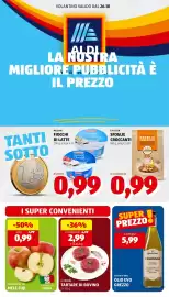 Volantino ALDI | ALDI Offerte da Lunedi 26 Ottobre Pagina 1: Sfoglie croccanti La Cesta €0,99