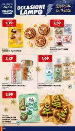 Volantino ALDI | ALDI Offerte da Lunedi 26 Ottobre Pagina 12: Back Family Stelle di Marzapane €1,79