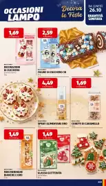 Volantino ALDI | ALDI Offerte da Lunedi 26 Ottobre Pagina 13: Back Family Decorazioni di zucchero a forma di renna €1,69