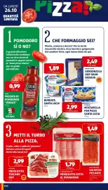 Volantino ALDI | ALDI Offerte da Lunedi 26 Ottobre Pagina 14: Galbani mozzarella per pizza Santa Lucia €2,99