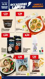 Volantino ALDI | ALDI Offerte da Lunedi 26 Ottobre Pagina 16: Alpro bevanda vegetale proteica €2,09