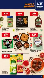 Volantino ALDI settimana 44 Pagina 17: Bottoli Cracker Proteici con sesamo €1,99, Bio Natura sciroppo d'acero bio €4,99