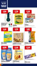 Volantino ALDI settimana 44 Pagina 18: Mulino Bianco Piadelle Integrali €1,79, Mulino Bianco Cuor di Bosco €2,49