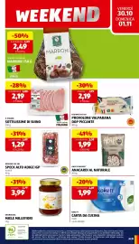 Volantino ALDI | ALDI Offerte da Lunedi 26 Ottobre Pagina 23: Happy Harvest anacardi al naturale €1,99