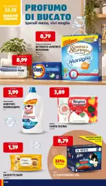 Volantino ALDI | ALDI Offerte da Lunedi 26 Ottobre Pagina 24: Regina carta cucina €3,89, Fria salviette baby €1,39