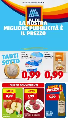 ALDI | ALDI Offerte da Lunedi 26 Ottobre (valido fino al 1-11)