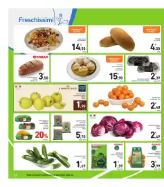Volantino Spazio Conad | Extra Pagina 12: Scorta Verde Ventura €5,70, Linea frutta esotica Saporidee
