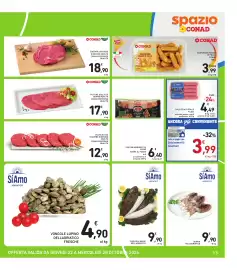 Volantino Spazio Conad | Extra Pagina 13: SALSICCIA DI POLLO FILENI €4,49, Seppia dell'Adriatico €9,90