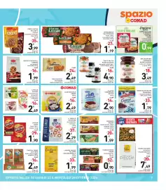 Volantino Spazio Conad | Extra Pagina 7: GRANCEREALE MULINO BIANCO €1,19, CEREALI EXTRA KELLOGG’S €3,99