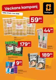 Snabbgross reklamblad Sida 1: Kitchen Joy Beef Kebab €189,90, Red Bull Energidryck €9,99