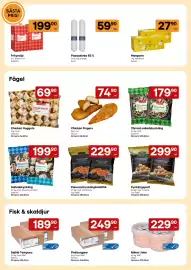 Snabbgross reklamblad Sida 3: Gastrino chicken nuggets €69,90, Top Table panerad kycklingbröstfilé €229,90