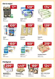 Snabbgross reklamblad Sida 6: Minella Salladsost €169,90, Arla latte art €17,90