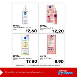Volantino Iper Tosano settimana 43 Pagina 11: NIVEA Siero ex. lift/vit. C €12,20, NIVEA Cellular antimacchia siero €17,80