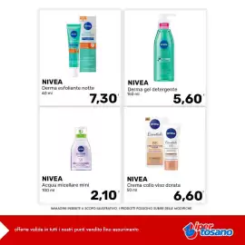 Volantino Iper Tosano settimana 43 Pagina 13: NIVEA Derma gel detergente €5,60, NIVEA Derma esfoliante notte €7,30