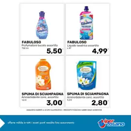 Volantino Iper Tosano settimana 43 Pagina 3: Fabuloso liquido lavatrice assortito €4,99