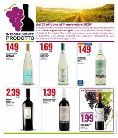 Volantino Eurospin Pagina 10: Verduzzo Veneto IGT €1,69, Trebbiano d'Abruzzo DOC €1,49
