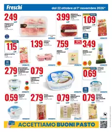Volantino Eurospin Pagina 2: TROFIE/ORECCHIETTE FRESCHE €0,79, Asiago Fresco DOP €7,59