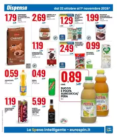 Volantino Eurospin Pagina 5: Birra Best Bräu €0,49, Gallette di riso ricoperte gusti assortiti €1,29
