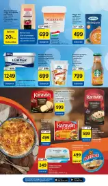 Tesco akciós újság hét 43 Oldal 17: Lurpak vajkészítmény €1.249,00, Délibábfol €699,00