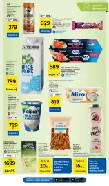 Tesco akciós újság hét 43 Oldal 19: Tesco mandulabél €3.899,00, The Bridge bio rizsalapú növényi ital €799,00