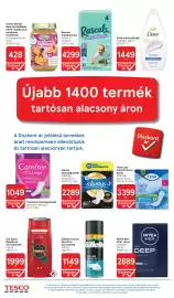Tesco akciós újság hét 43 Oldal 26: Rascals bugyipelenka €4.299,00, Carefree tisztasági betét €1.049,00