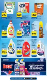 Tesco akciós újság hét 43 Oldal 27: Bref wc-frissítő blokk €1.299,00, Nicky big pack toalettpapír €2.999,00