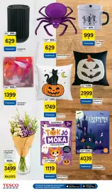 Tesco akciós újság hét 43 Oldal 30: Halloweeni fényfüzér €1.399,00, Tök jó móka - foglalkoztató €1.119,00