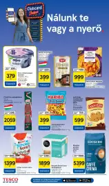 Tesco akciós újság hét 43 Oldal 6: Kinder schoko-bons €1.399,00, Alpro növényi alapú desszert €379,00
