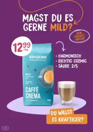 Tchibo Prospekt Seite 2: Eduscho caffè crema €12,99