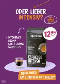 Tchibo Prospekt Seite 4: Eduscho espresso intenso €12,99
