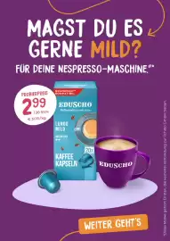 Tchibo Prospekt woche 42 Seite 2: Eduscho kaffee kapseln €2,99